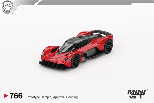 MINI GT 766 - ASTON MARTIN VALKYRIE HYPER RED