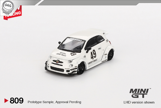MINI GT 809 - LB-WORKS x ABAS WORKS ABARTH 595