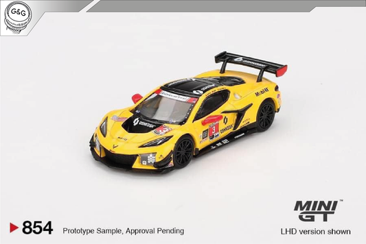 MINI GT 854 - 2024 CHEVROLET CORVETTE Z06 GT3.T #3