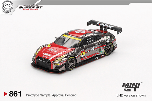 MINI GT 861 - NISSAN GT-R NISMO GT3 #11 "GAINER TANAX GT-R" GAINER 2023 SUPER GT SERIES