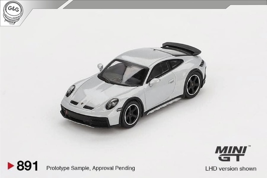 MINI GT 891 - 2023 PORSCHE 911 (992) DAKAR ICE