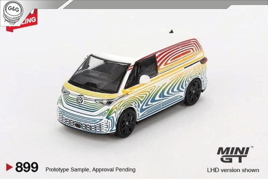 MINI GT 899 - 2022 VOLKSWAGEN ID. BUZZ, PROTOTYPE RAINBOW