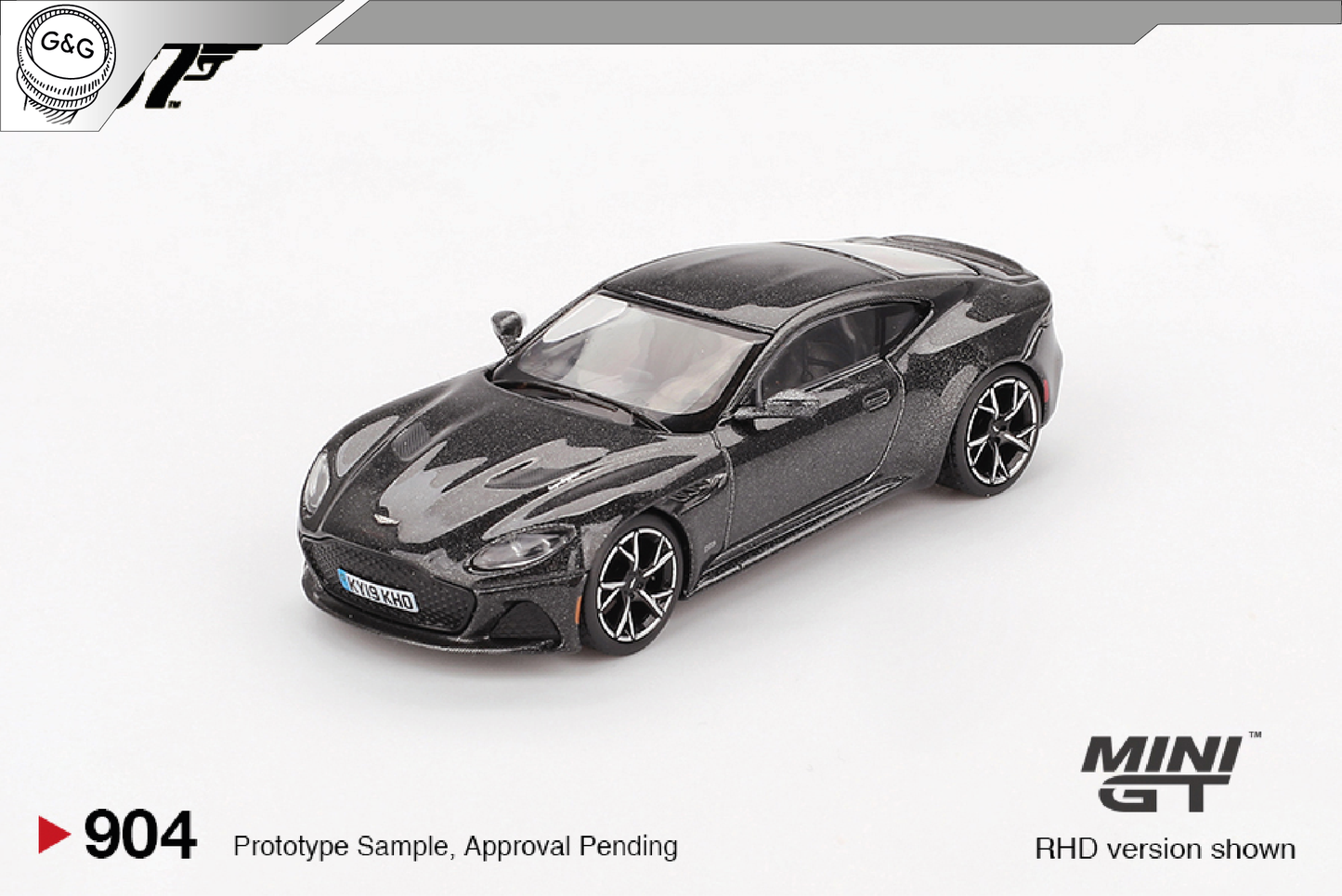 MINI GT 904 - 2021 ASTON MARTIN DBS *NO TIME TO DIE*