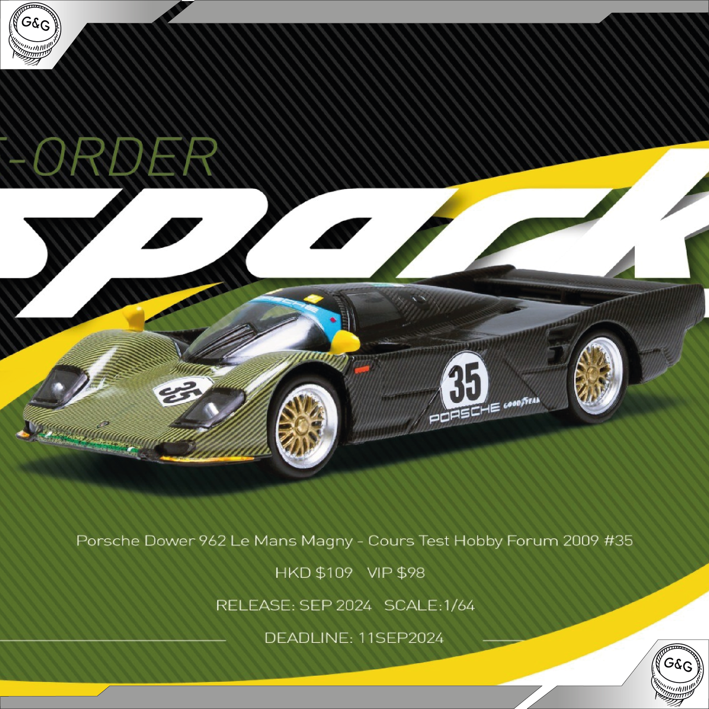 SPARKY PORSCHE 962
