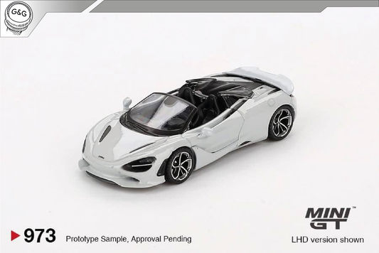 MINI GT 973 - 2024 MCLAREN 750S SPIDER CIRRUS