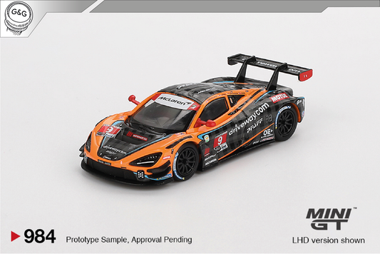 MINI GT 984 - 2024 MCLAREN 720S GT3 EVO PFAFF MOTORSPORTS IMSA DAYTONA 24 HRS