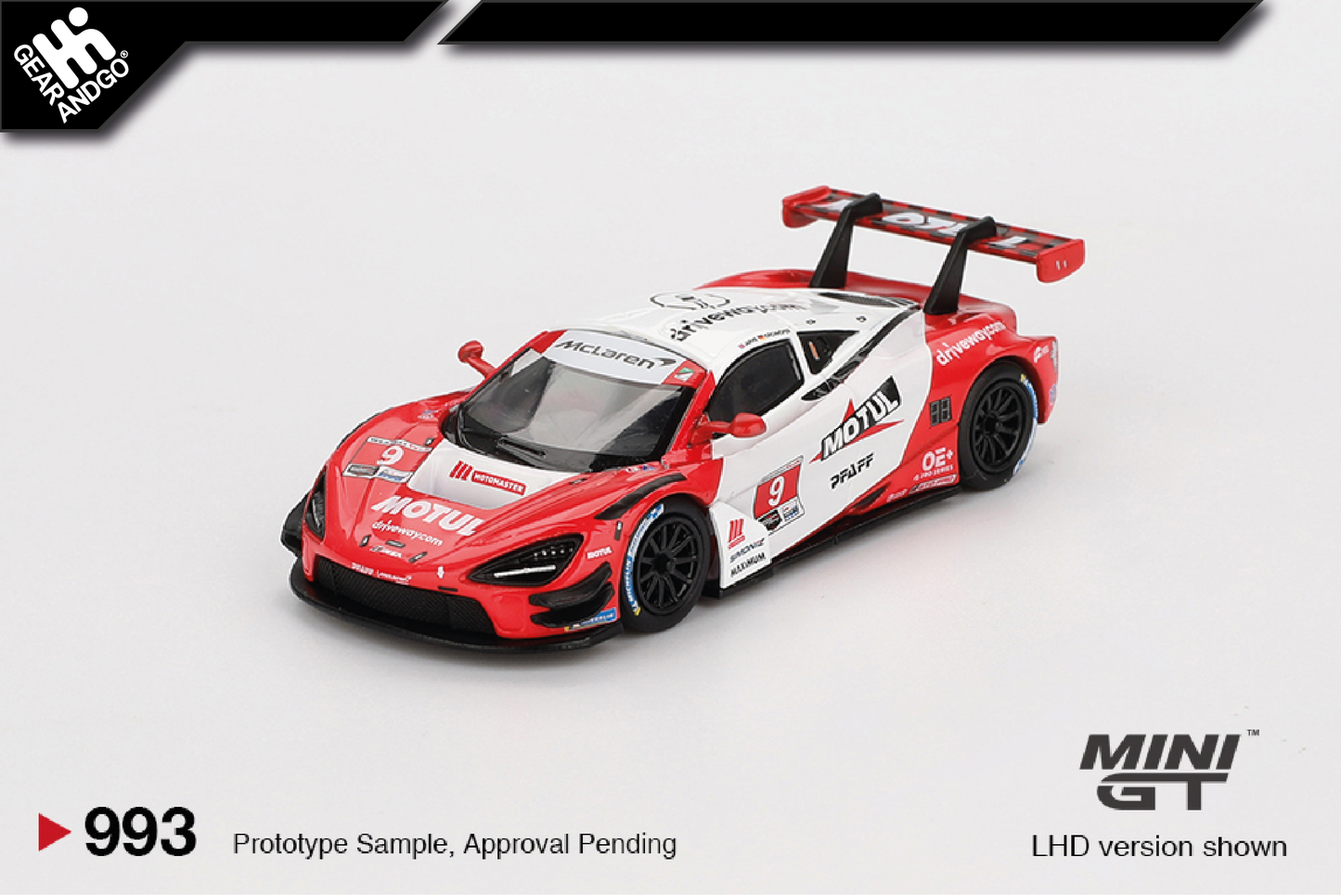 MINI GT 993 - MCLAREN 720S GT3 EVO PFAFF MOTORSPORTS 2024 IMSA LAGUNA SECA