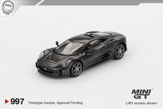 MINI GT 997 - 2010 JAGUAR C-X75 TEST CAR