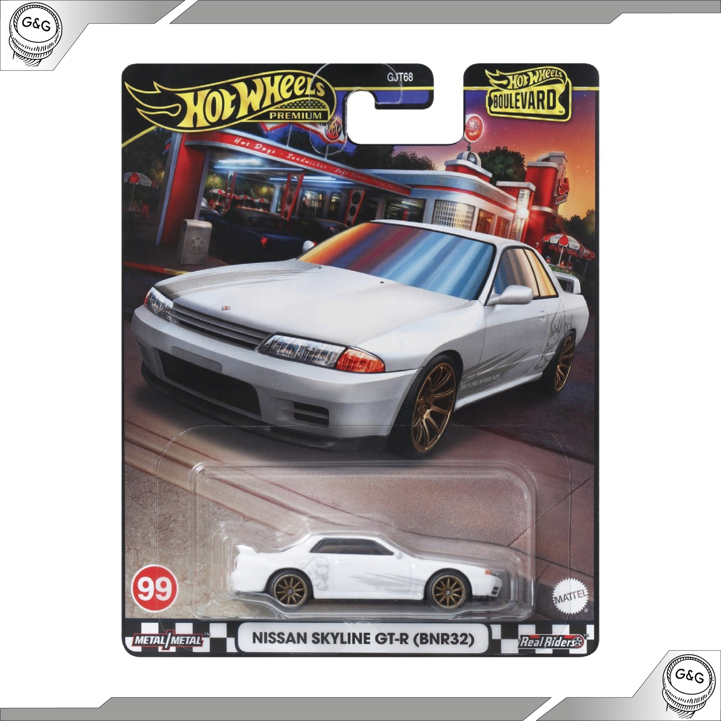 HOT WHEELS BOULEVARD #99 - NISSAN SKYLINE GT-R R32