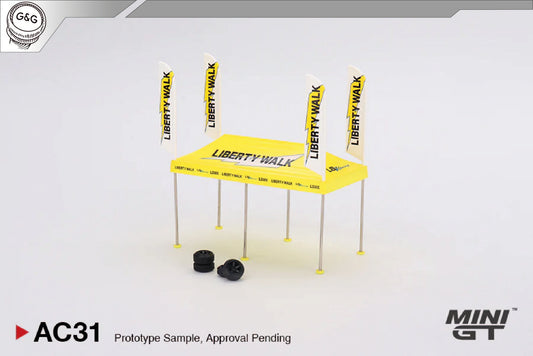 MINI GT AC31 - LBWK PADDOCK SERVICE TENT SET