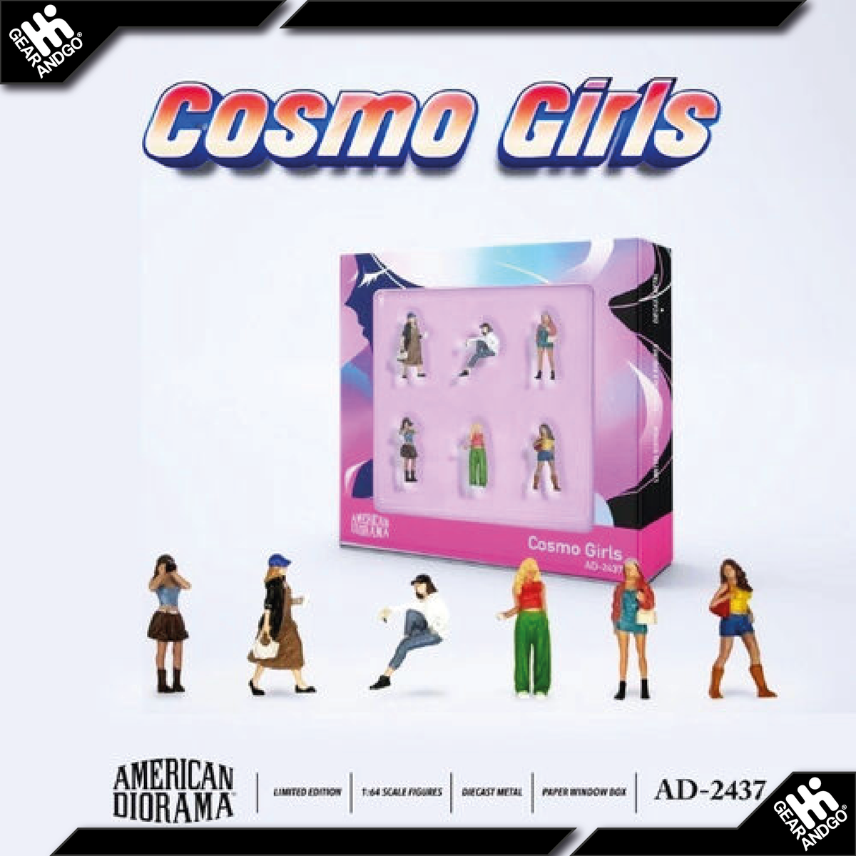 AMERICAN DIORAMA COSMO GIRLS