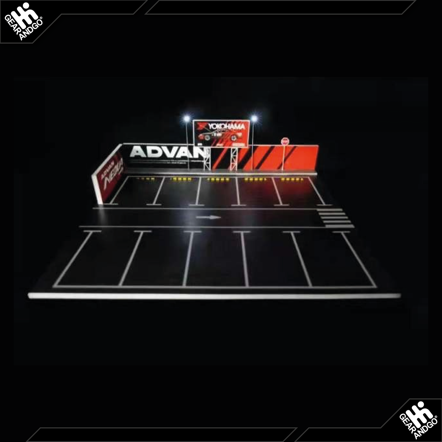 BLACK BOX DIORAMA - DIORAMA *ADVAN PARKING LOT*
