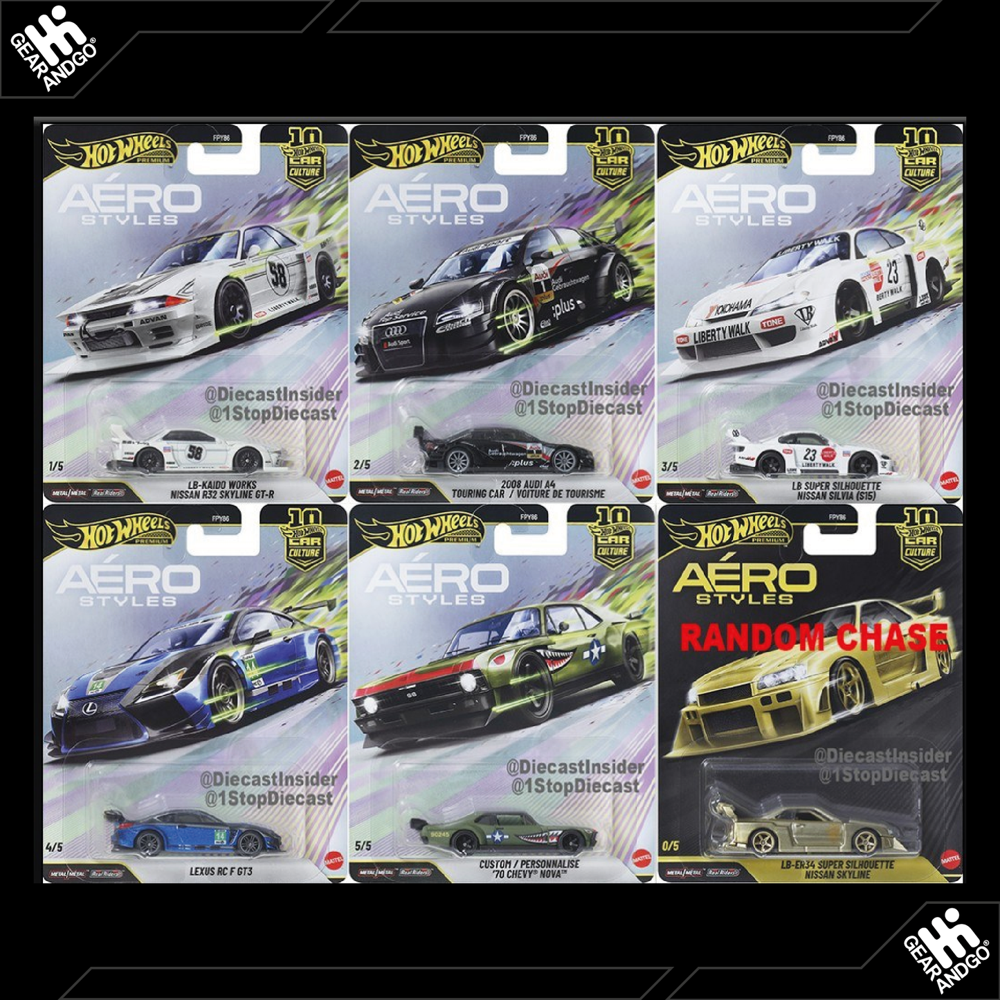 HOT WHEELS AÉRO STYLES - 2025