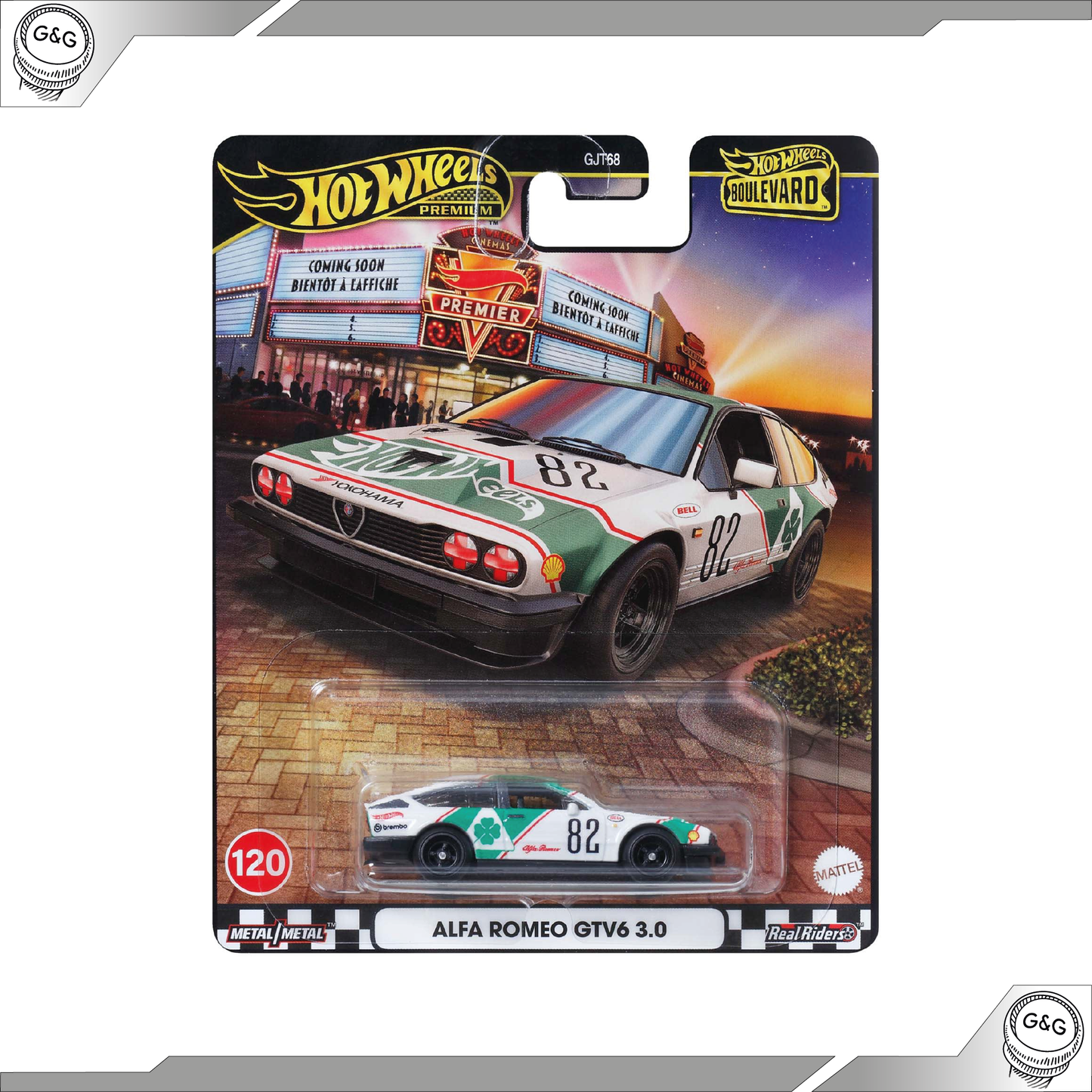 HOT WHEELS BOULEVARD #120 - ALFA ROMEO GTV6 3.0
