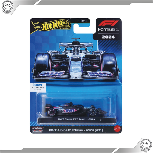 HOT WHEELS FORMULA 1 - BWT ALPINE F1 TEAM-A524 (#31)