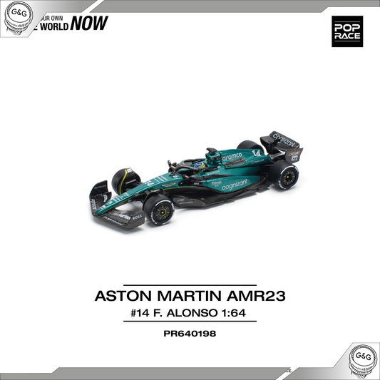 POP RACE - ASTON MARTIN AMR23 F1 #14 F. ALONSO