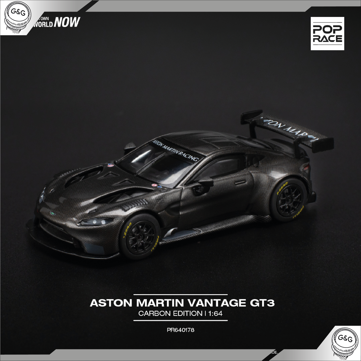 POP RACE ASTON MARTIN VANTAGE GT3 CARBON EDITION