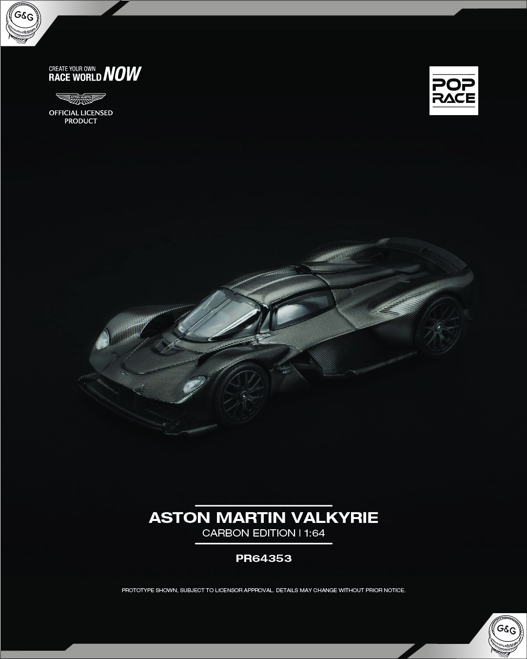 POP RACE - ASTON MARTIN VALKYRIE