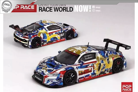 POP RACE AUDI R8 LMS EVISU RACING X WORKS