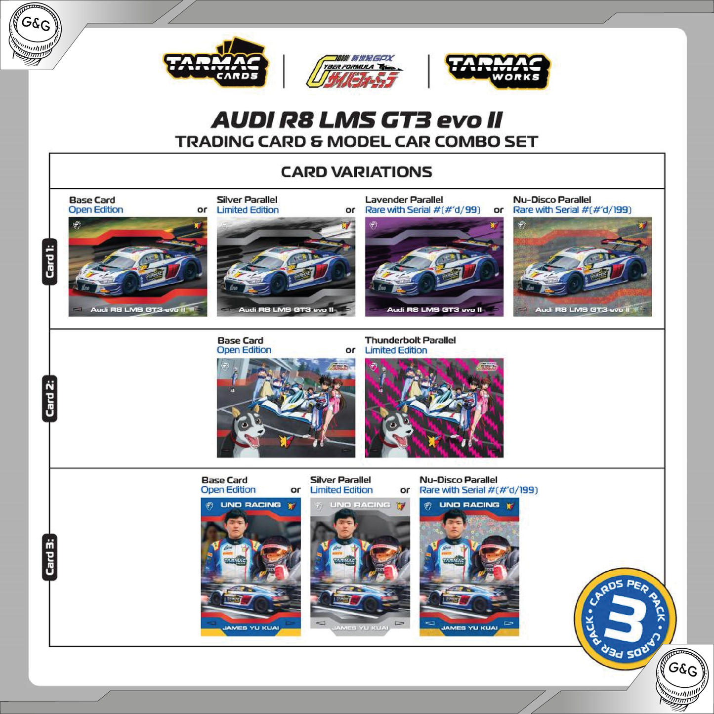 TARMAC - 2024 AUDI R8 LMS GT3 EVO II, JAMES YU MACAU GT CUP - FIA GT WORLD CUP UNO RACING