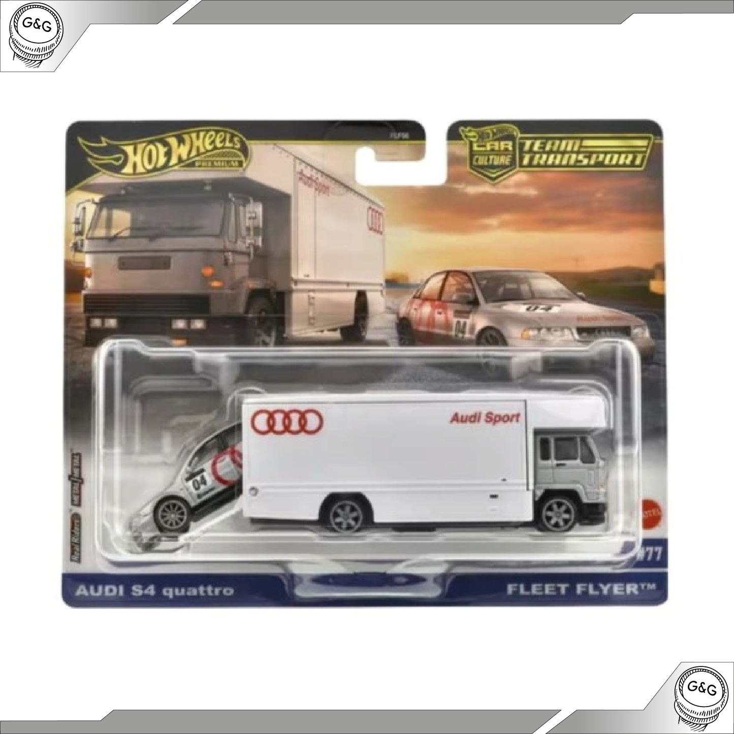 HOT WHEELS TEAM TRANSPORT - AUDI S4 QUATTRO