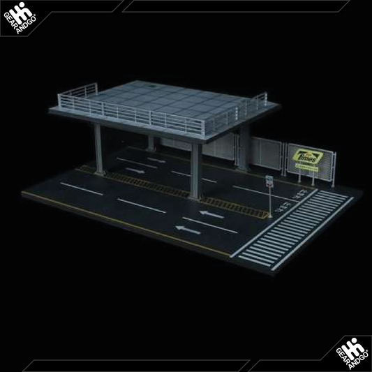 BLACK BOX DIORAMA -  DIORAMA *A-BUILDING SCENE*