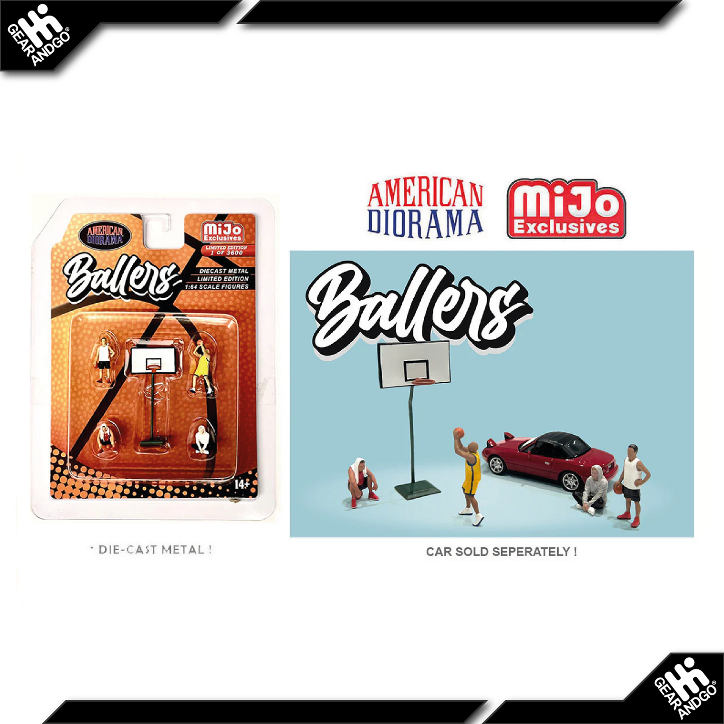 AMERICAN DIORAMA BALLERS
