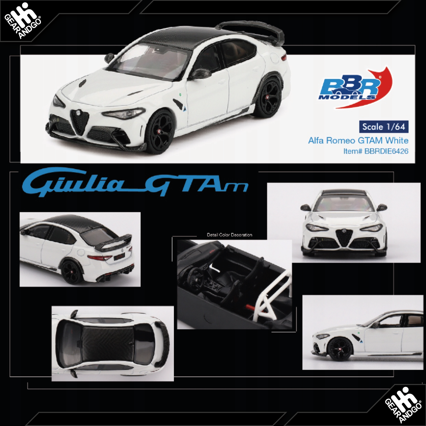 BBR - ALFA ROMEO GIULIA GTAM