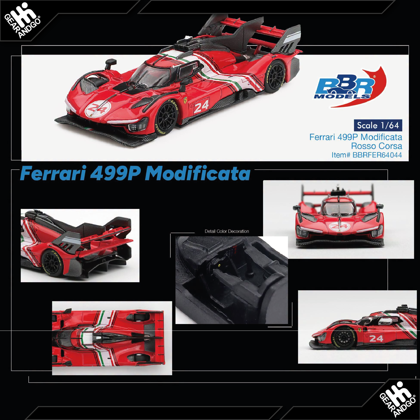 BBR - 2025 FERRARI 499P MODIFICATA