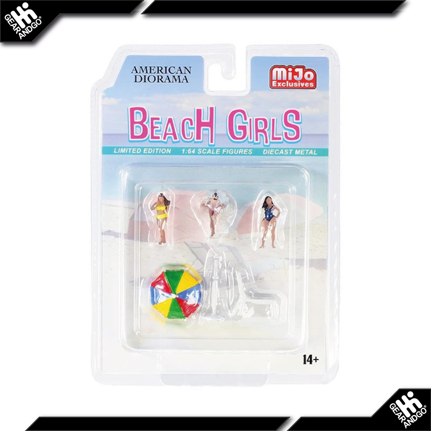 AMERICAN DIORAMA BEACH GIRLS