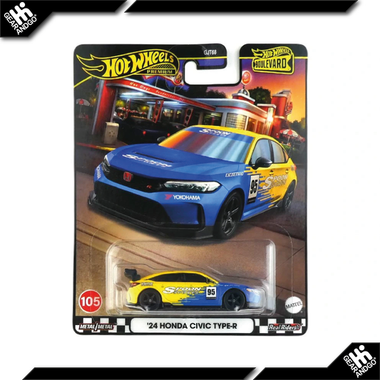 HOT WHEELS BOULEVARD #105 - '24 HONDA CIVIC TYPE-R