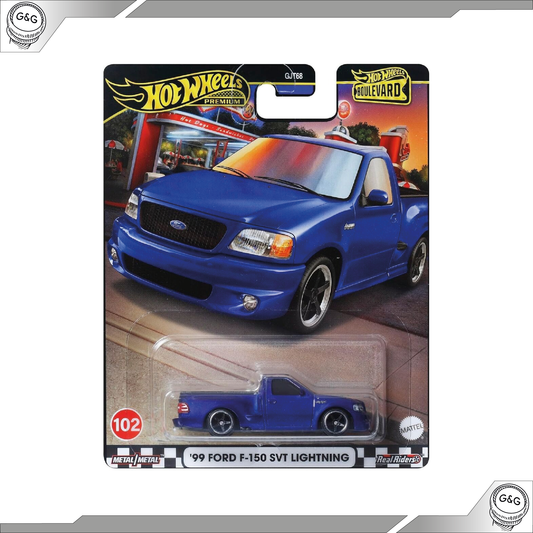HOT WHEELS BOULEVARD #102 - '99 FORD F-150 SVT LIGHTNING