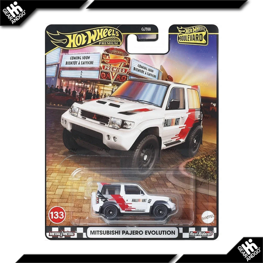 HOT WHEELS BOULEVARD #133 - MISUBISHI PAJERO EVOLUTION