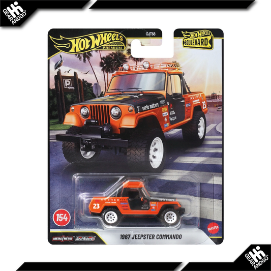 HOT WHEELS BOULEVARD #154 - 1967 JEEPSTER COMMANDO