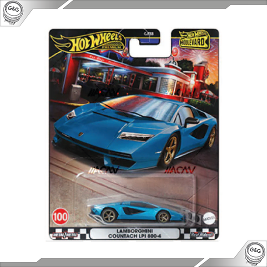 HOT WHEELS BOULEVARD #100 - LAMBORGHINI COUNTACH LPI 800-4