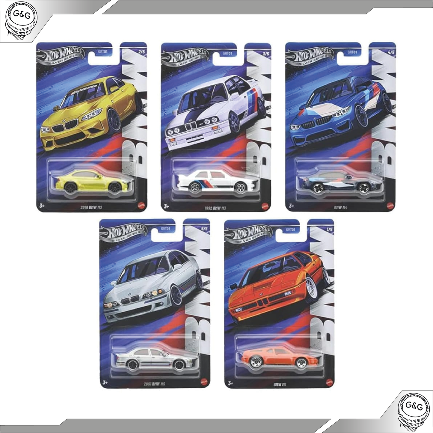 HOT WHEELS BMW SET - 2025