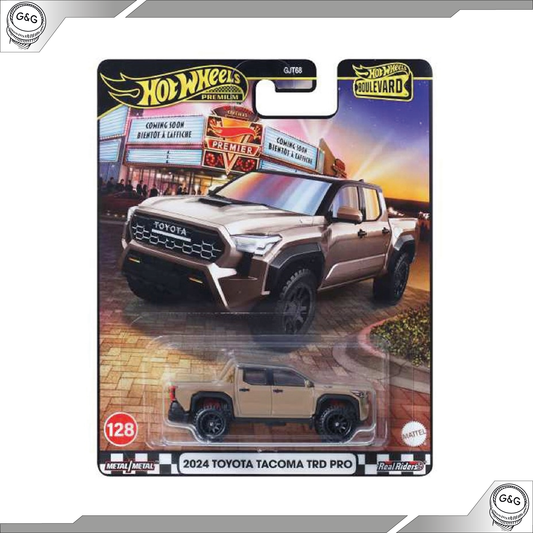 HOT WHEELS BOULEVARD #128 - 2024 TOYOTA TACOMA TRD PRO