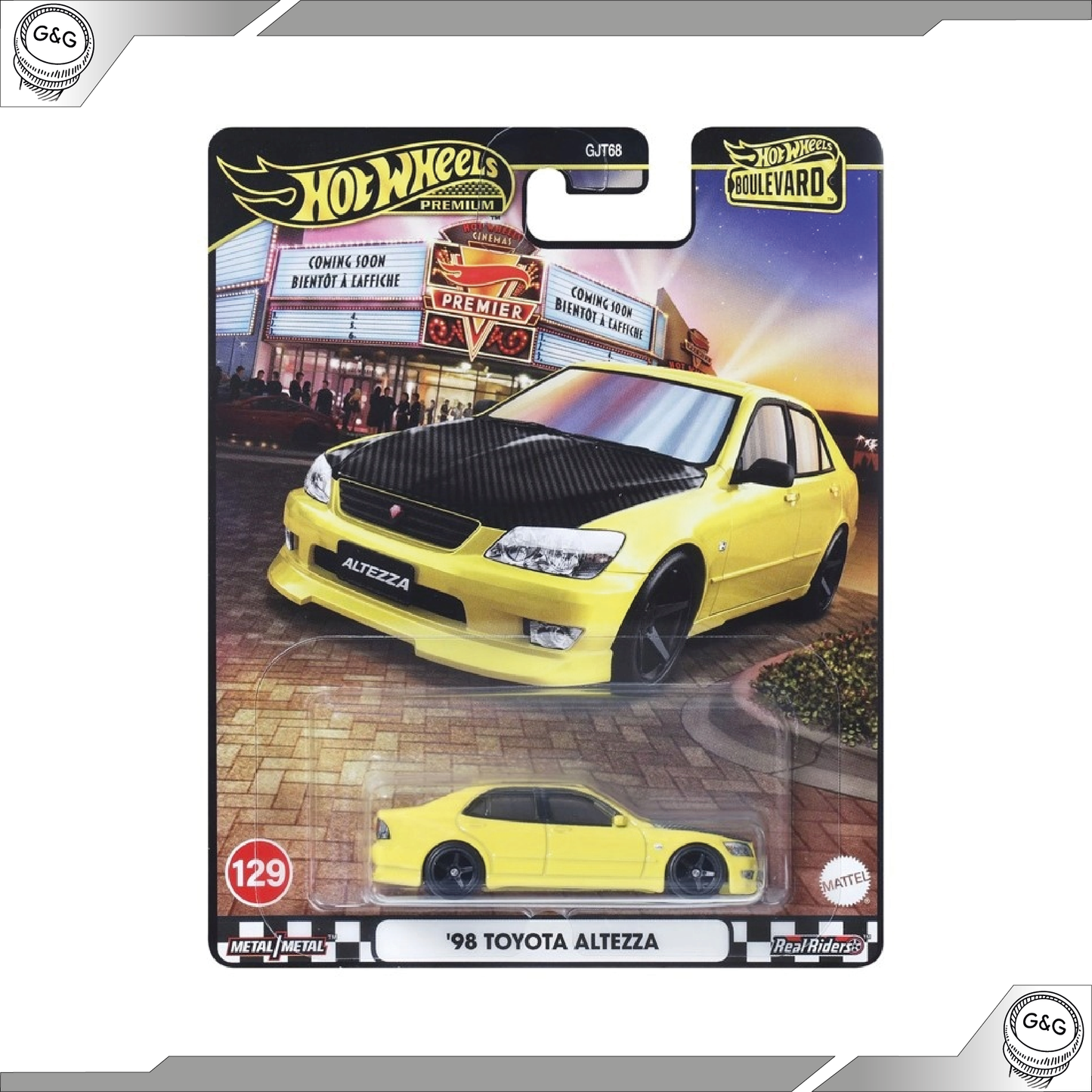 HOT WHEELS BOULEVARD #129 - '98 TOYOTA ALTEZZA