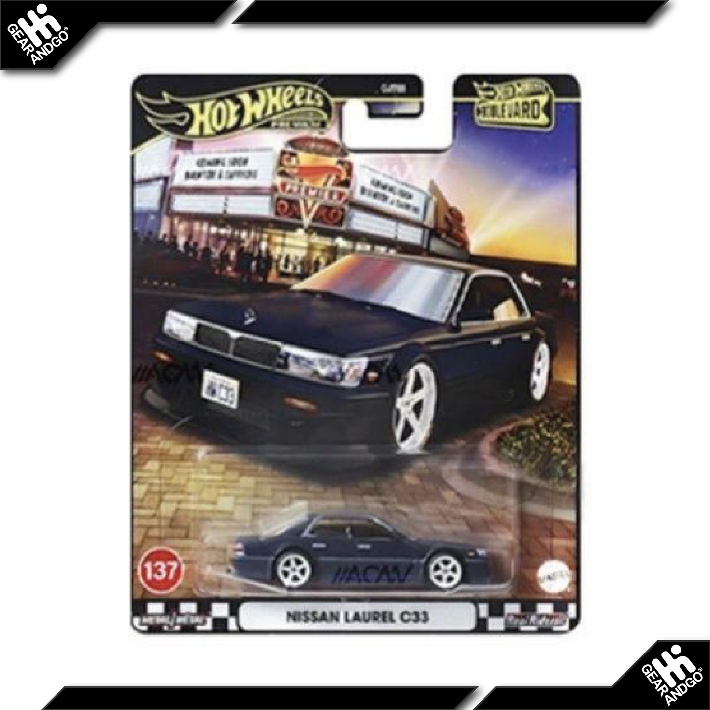 HOT WHEELS BOULEVARD #137 - NISSAN LAUREL C33