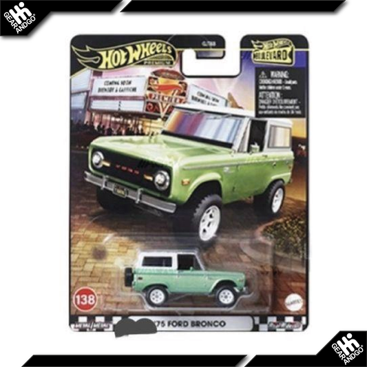 HOT WHEELS BOULEVARD #138 - '75 FORD BRONCO