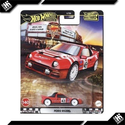 HOT WHEELS BOULEVARD #140 - FORD RS200