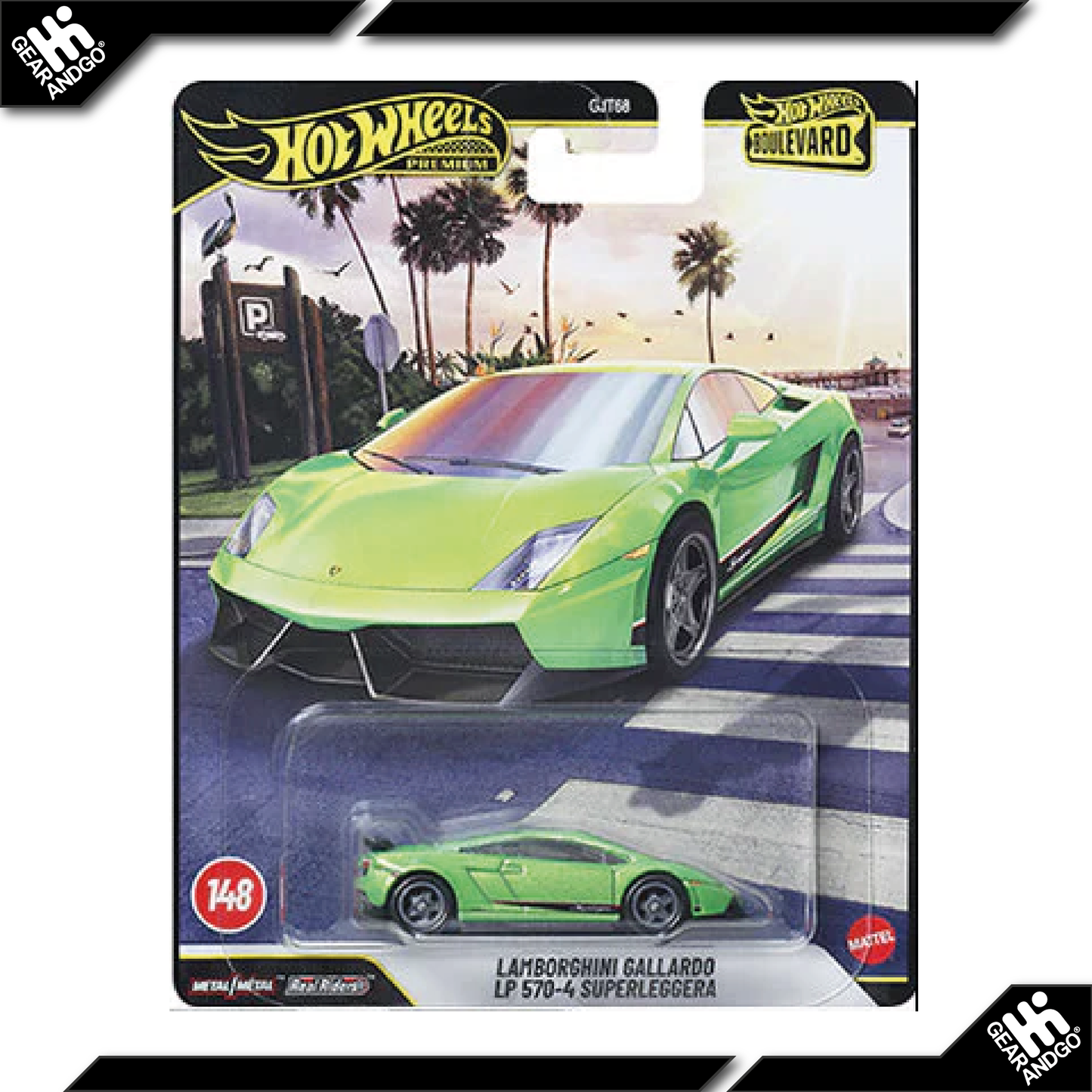 HOT WHEELS BOULEVARD #148 - LAMBORGHINI GALLARDO LP 570-4 SUPERLEGGERA