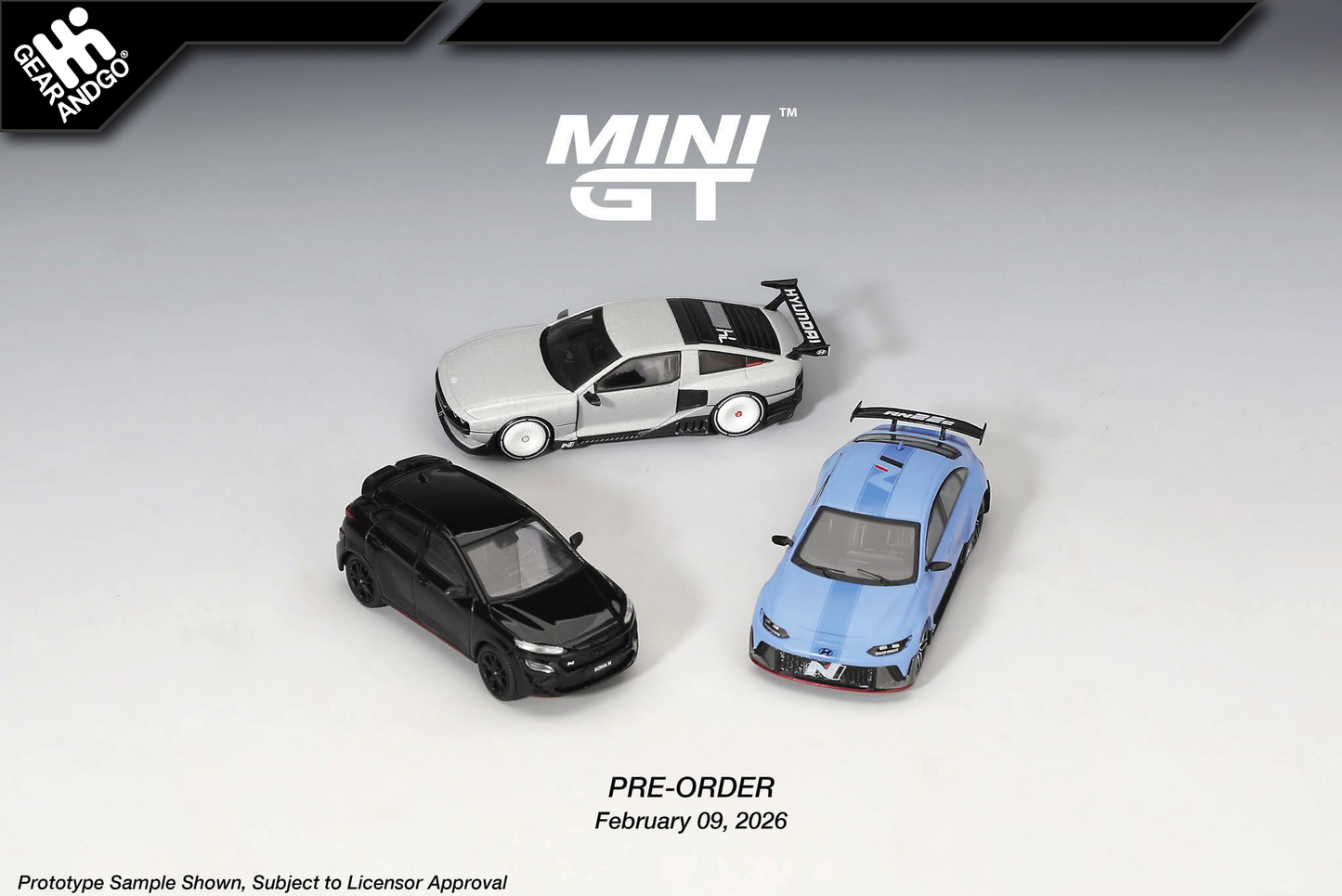 MINI GT CELÝ MIX - 1206 + 1207 + 1208