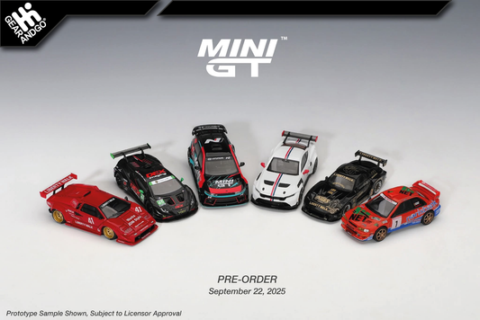 MINI GT CELÝ MIX - 1140 + 1129 + 1101 + 1100 + 1098 + 1097