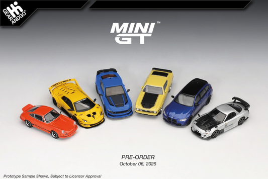 MINI GT CELÝ MIX - 1139 + 1135 + 1142 + 1106 + 1141 + 1090
