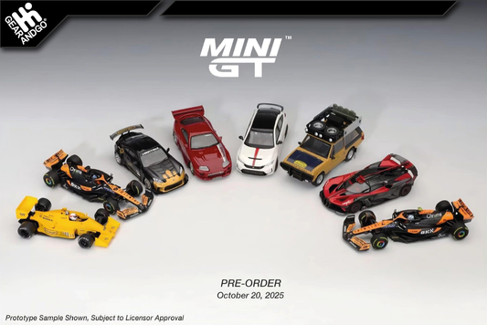 MINI GT CELÝ MIX - 1146 + 1145 + 1149 + 1148 + 1147 + 1144 + 1105 + 1094