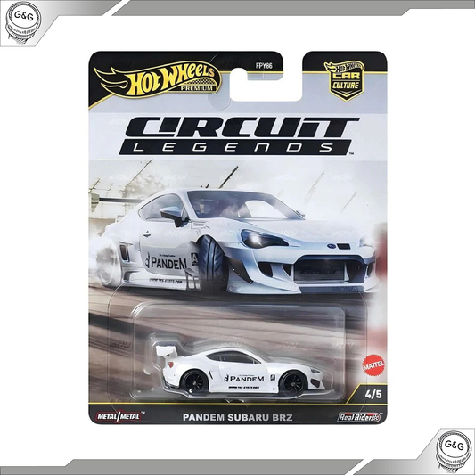 HOT WHEELS CIRCUIT LEGENDS - PANDEM SUBARU BRZ