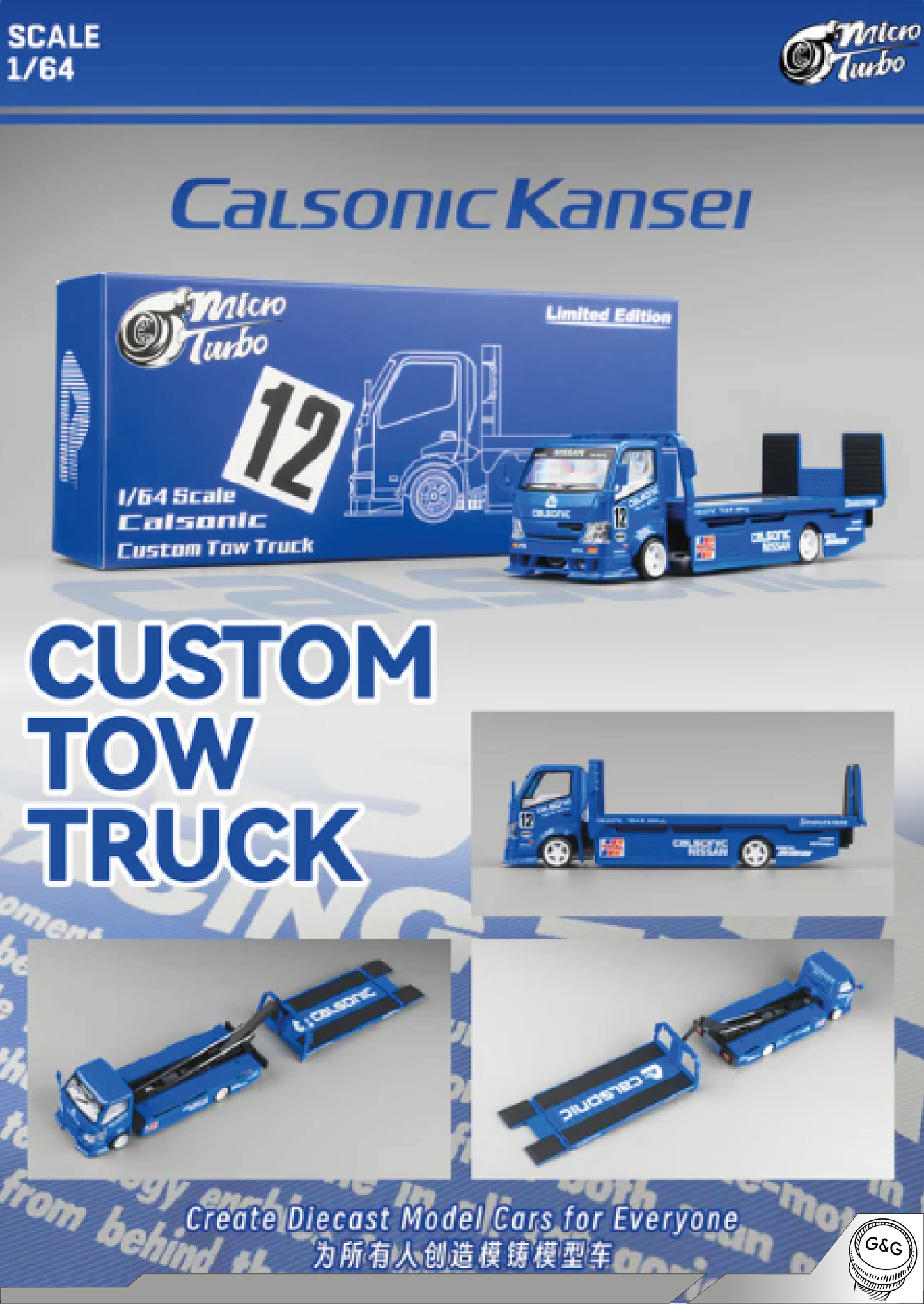 MICRO TURBO - CUSTOM TOW TRUCK *CALSONIC*
