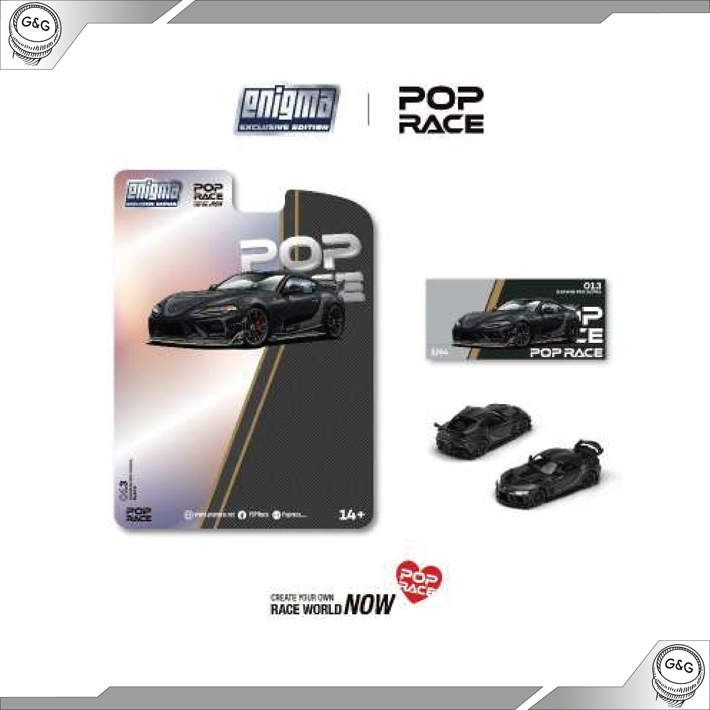 POP RACE - DARWIN PRO 66G NWB SUPRA (A90)