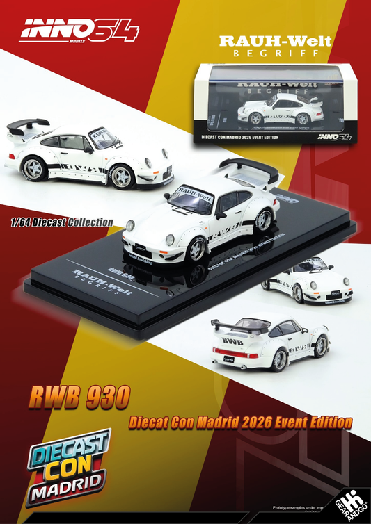 INNO64 - RWB 930 - DIECAST CON MADRID 2026 EVENT EDITION